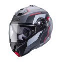 CABERG KASK SZCZĘKOWY FLIP-UP DUKE EVO MOVE SZARY MAT/BLACK/RED ROZMIAR L