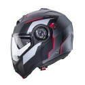 CABERG KASK SZCZĘKOWY FLIP-UP DUKE EVO MOVE SZARY MAT/BLACK/RED ROZMIAR L