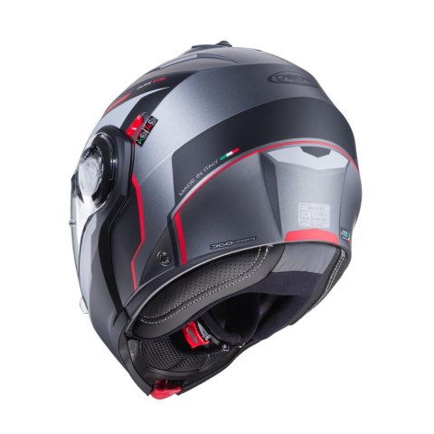 CABERG KASK SZCZĘKOWY FLIP-UP DUKE EVO MOVE SZARY MAT/BLACK/RED ROZMIAR S CABERG KASK SZCZĘKOWY FLIP-UP DUKE EVO MOVE SZARY MAT/BLACK/RED ROZMIAR S