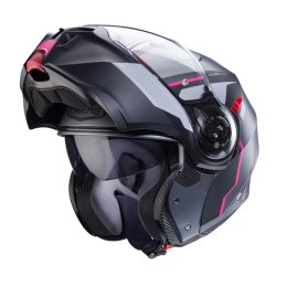 CABERG KASK FLIP-UP DUKE EVO MOVE MAT FUKSJA INTENSYWNY ODCIEŃ ROZEGO S PINLOCK