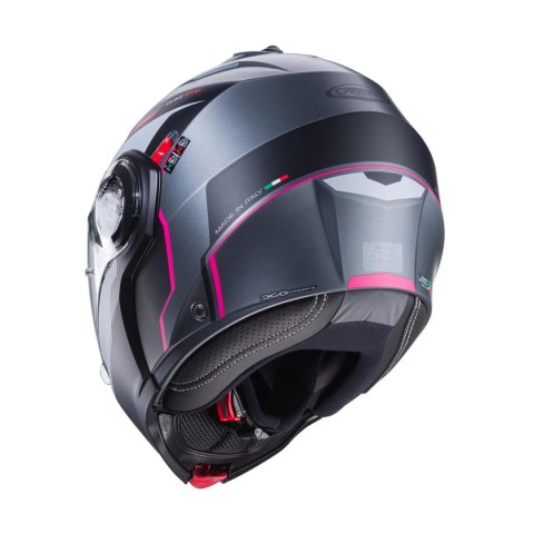 CABERG KASK FLIP-UP DUKE EVO MOVE MAT FUKSJA INTENSYWNY ODCIEŃ ROZEGO S PINLOCK CABERG KASK FLIP-UP DUKE EVO MOVE MAT FUKSJA INTENSYWNY ODCIEŃ ROZEGO S PINLOCK