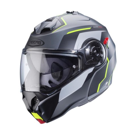 CABERG KASK FLIP-UP DUKE EVO MOVE MAT FLUO S PINLOCK W ZESTAWIE