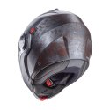 CABERG KASK SZCZĘKOWY FLIP-UP MODEL DUKE EVO RUSTY UNI SZARY/RDZAWY ROZM L