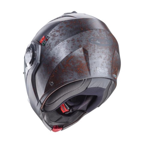 CABERG KASK SZCZĘKOWY FLIP-UP MODEL DUKE EVO RUSTY UNI SZARY/RDZAWY ROZM L CABERG KASK SZCZĘKOWY FLIP-UP MODEL DUKE EVO RUSTY UNI SZARY/RDZAWY ROZM L