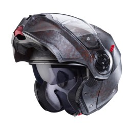 CABERG KASK SZCZĘKOWY FLIP-UP MODEL DUKE EVO RUSTY UNI SZARY/RDZAWY ROZM M