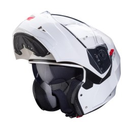 CABERG KASK SZCZĘKOWY FLIP-UP MODEL DUKE X KOLOR BIAŁY POŁYSK ROZMIAR S