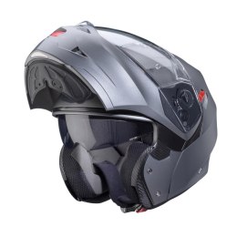 CABERG KASK SZCZĘKOWY FLIP-UP MODEL DUKE X KOLOR SZARY MAT ROZMIAR S