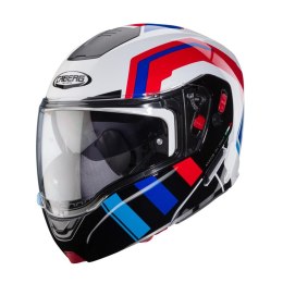 CABERG KASK SZCZĘKOWY FLIP-UP HORUS X ROAD BIAŁY/BLACK/RED/BLUE ROZMIAR L