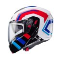 CABERG KASK SZCZĘKOWY FLIP-UP HORUS X ROAD BIAŁY/BLACK/RED/BLUE ROZMIAR XL