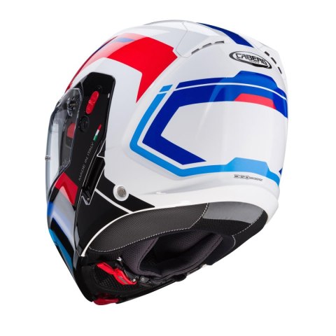 CABERG KASK SZCZĘKOWY FLIP-UP HORUS X ROAD BIAŁY/BLACK/RED/BLUE ROZMIAR XL CABERG KASK SZCZĘKOWY FLIP-UP HORUS X ROAD BIAŁY/BLACK/RED/BLUE ROZMIAR XL