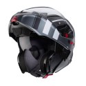 CABERG KASK SZCZĘKOWY FLIP-UP HORUS X ROAD BLACK MAT/SZARY/BIAŁY ROZMIAR M