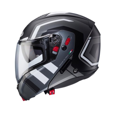 CABERG KASK SZCZĘKOWY FLIP-UP HORUS X ROAD BLACK MAT/SZARY/BIAŁY ROZMIAR M CABERG KASK SZCZĘKOWY FLIP-UP HORUS X ROAD BLACK MAT/SZARY/BIAŁY ROZMIAR M