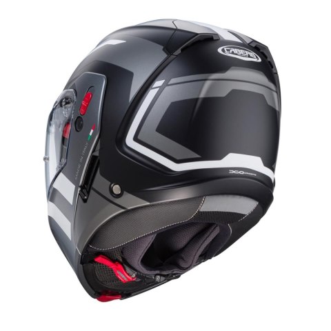 CABERG KASK SZCZĘKOWY FLIP-UP HORUS X ROAD BLACK MAT/SZARY/BIAŁY ROZMIAR M CABERG KASK SZCZĘKOWY FLIP-UP HORUS X ROAD BLACK MAT/SZARY/BIAŁY ROZMIAR M