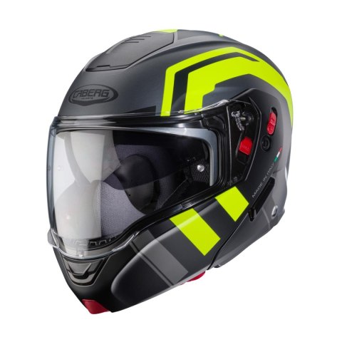 CABERG KASK FLIP-UP HORUS X ROAD MAT FLUO S PINLOCK W ZESTAWIE