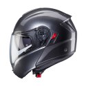 CABERG KASK SZCZĘKOWY FLIP-UP MODEL LEVO X KOLOR SZARY METALIK ROZMIAR S