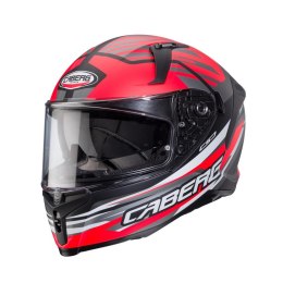 CABERG KASK INTEGRALNY AVALON X KIRA BLACK MAT/SZARY/RED FLUO ROZMIAR M