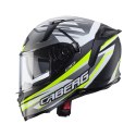 CABERG KASK INTEGRALNY AVALON X KIRA BLACK/ŻÓŁTY FLUO/RED FLUO/BLUEBLACK MA