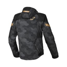 MACNA KURTKA Z KAPTUREM TRAFFIQ MOTORCYCLE JACKET CAMO CAMO L