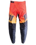 111 RACING SPODNIE MOTO 111.3 -SPECTRAL BLACK/RED/ORANGE ROZMIAR 34