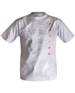 111 RACING T-SHIRT VERTICAL KOLOR SZARY ROZMIAR M