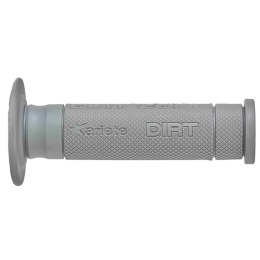 ARIETE MANETKI OFF ROAD DIRT ZONE GRIP SOFT Z OTWOREM KOLOR JASNO SZARY