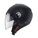 CABERG KASK OTWARTY JET Z BLENDĄ MODEL RIVIERA V4X UNI BLACK MAT ROZM XXL