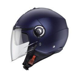 CABERG KASK OTWARTY JET Z BLENDĄ RIVIERA V4X BLUE MAT -YAMAHA ROZMIAR M
