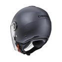 CABERG KASK OTWARTY JET Z BLENDĄ RIVIERA V4X SZARY MAT -GUNMETAL ROZMIAR L