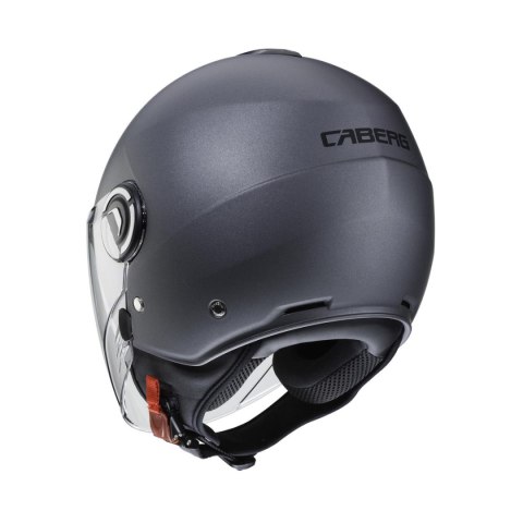 CABERG KASK OTWARTY JET Z BLENDĄ RIVIERA V4X SZARY MAT -GUNMETAL ROZMIAR M CABERG KASK OTWARTY JET Z BLENDĄ RIVIERA V4X SZARY MAT -GUNMETAL ROZMIAR M