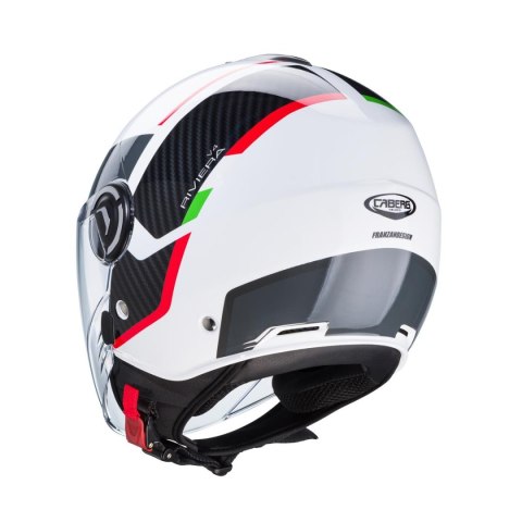 CABERG KASK OTWARTY JET Z BLENDĄ MODEL RIVIERA V4X KOLOR ITALIA ROZMIAR S CABERG KASK OTWARTY JET Z BLENDĄ MODEL RIVIERA V4X KOLOR ITALIA ROZMIAR S