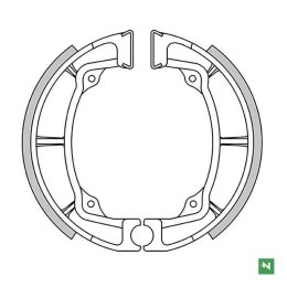 NEWFREN SZCZĘKI HAMULCOWE PRZÓD KAWASAKI KDX 250 79-84, KL 78-79, KLF 220 8