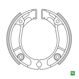 NEWFREN SZCZĘKI HAMULCOWE PRZÓD/TYŁ HONDA C 90 82-03, CR 80R 80-85, CRF 150