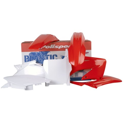 POLISPORT KOMPLET PLASTIKÓW HONDA CR 125 04-07; CR 250 04-07 OEM RED BIAŁY POLISPORT KOMPLET PLASTIKÓW HONDA CR 125 04-07; CR 250 04-07 OEM RED BIAŁY