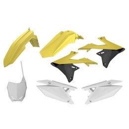 POLISPORT KPL PLASTIKÓW SUZUKI RMZ 250 19-23; RMZ 450 18-23 UNI OEM ŻÓŁTY