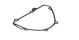 XRADICAL USZCZELKA POKRYWY ALTERNATORA KAWASAKI KXF 250 KX 250F 09-16 METAL