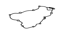 XRADICAL USZCZELKA POKRYWY SPRZĘGŁA WEWN. KTM SX 125 16-21,EXC 17-22, HUSQV