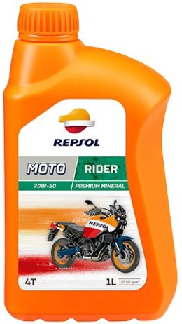 REPSOL OLEJ SILNIK 4T RIDER 20W50 1L MA2 MINERALNY 12