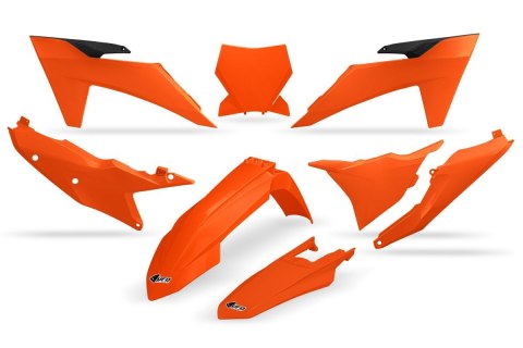UFO KOMPLET PLASTIKÓW KTM SX/SXF SX-F 125/250/300/350/450F 2023 ORANGE UFO KOMPLET PLASTIKÓW KTM SX/SXF SX-F 125/250/300/350/450F 2023 ORANGE