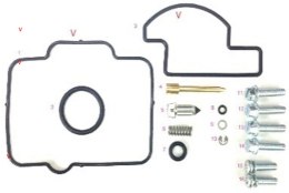 BEARING WORX ZESTAW NAPRAWCZY GAŹNIKA HUSABERG TE 250/300 11-14, HUSQVARNA