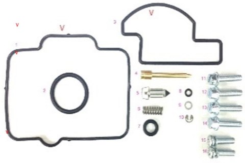 BEARING WORX ZESTAW NAPRAWCZY GAŹNIKA HUSABERG TE 250/300 11-14, HUSQVARNA