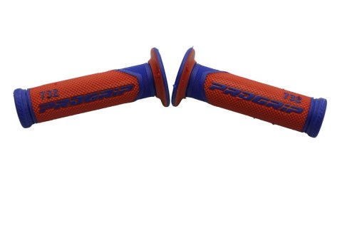 PROGRIP MANETKI PG732 ROAD 22+25MM, DŁ.125MM RED/BLUE DWUSKŁ. 732-338 PROGRIP MANETKI PG732 ROAD 22+25MM, DŁ.125MM RED/BLUE DWUSKŁ. 732-338