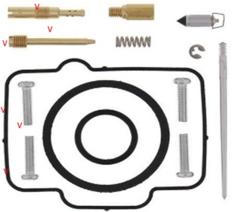 BEARING WORX ZESTAW NAPRAWCZY GAŹNIKA HONDA CR 250R 00