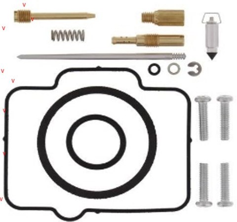 BEARING WORX ZESTAW NAPRAWCZY GAŹNIKA HONDA CR250R 90