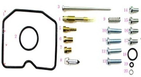 BEARING WORX ZESTAW NAPRAWCZY GAŹNIKA KLF 300B BAYOU 96-05