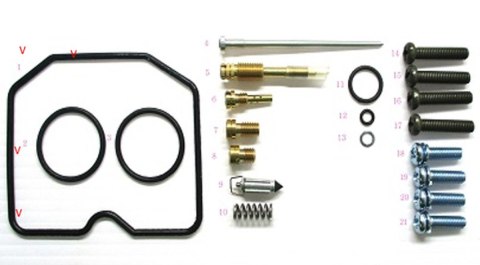 BEARING WORX ZESTAW GAŹNIKA KAWASAKI KLF 300C BAYOU 89-96 26-1226