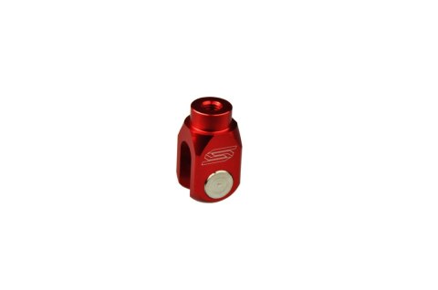 SCAR RACING KOŃCÓWKA OŚKI POMPY HAMULCOWEJ TYŁ HONDA CR/CRF 150/450 RED