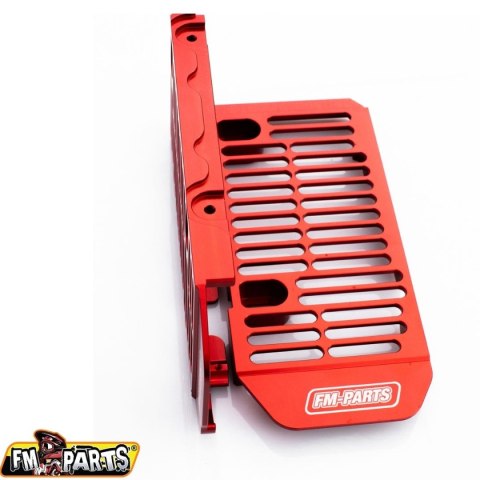 FM-PARTS OSŁONY CHŁODNICY KRATKI ALUMINIUM RIEJU MR 21-23 KOLOR CZERWONY
