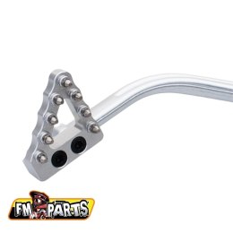FM-PARTS STOPKA DŹWIGNI HAMULCA TYLNEGO SZEROKA RIEJU KOLOR SREBRNY 20-23