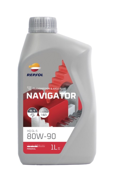 REPSOL OLEJ PRZEKŁADNIOWY NAVIGATOR HQ GL-5 80W90 1L 12 -ZASTĘPUJE RP024R51