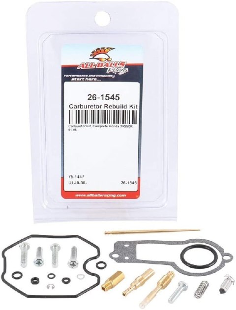 ZESTAW NAPRAWCZY GAŹNIKA HONDA XR 250 81-85 ZESTAW NAPRAWCZY GAŹNIKA HONDA XR 250 81-85